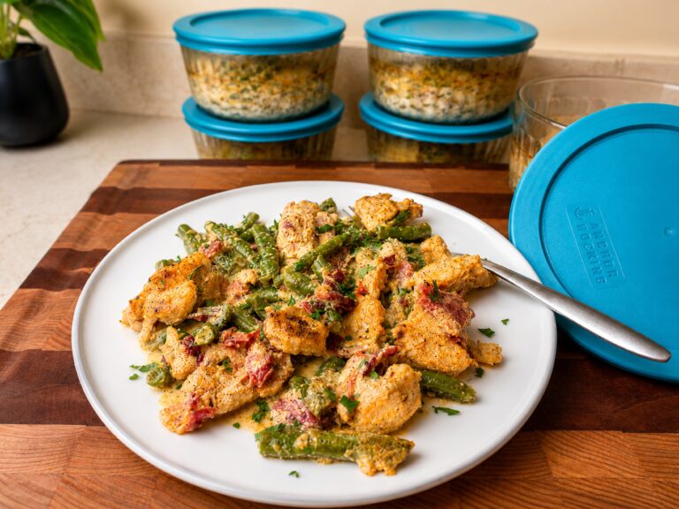 Chicken Bacon Ranch Meal Prep Bowl
